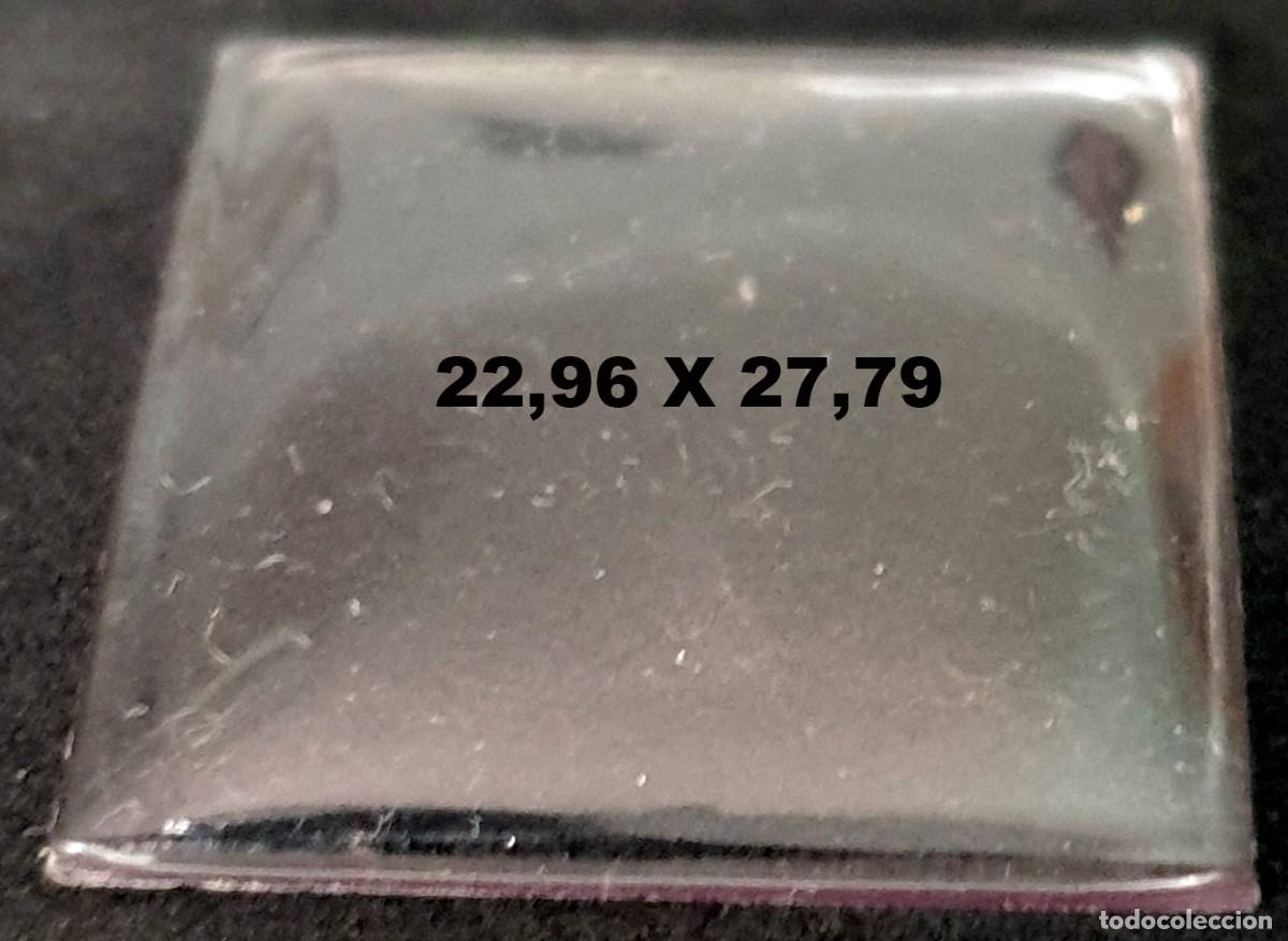Recambios de relojes: CRISTAL RECTANGULAR DE RELOJ - 27,96 X 27,79 - Plexiglas - X - Foto 1