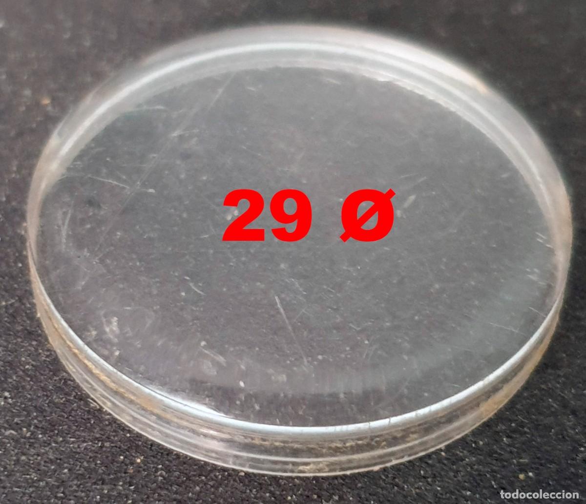 Spare Parts for Watches: CRISTAL DE RELOJ EN DIAMETRO 29 - Plexiglas - X