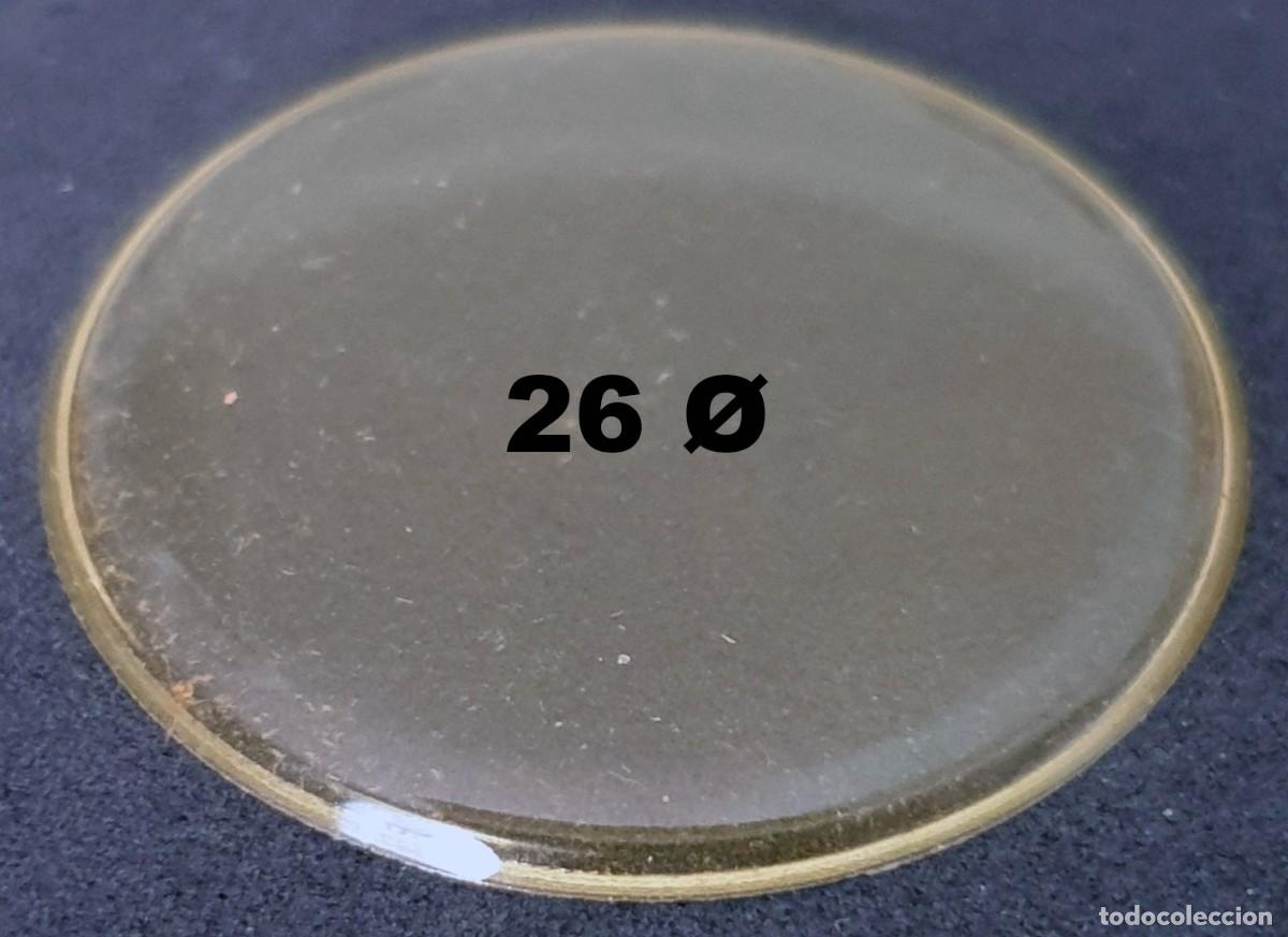 Spare Parts for Watches: CRISTAL DE RELOJ EN DIAMETRO 26 - Plexiglas - X