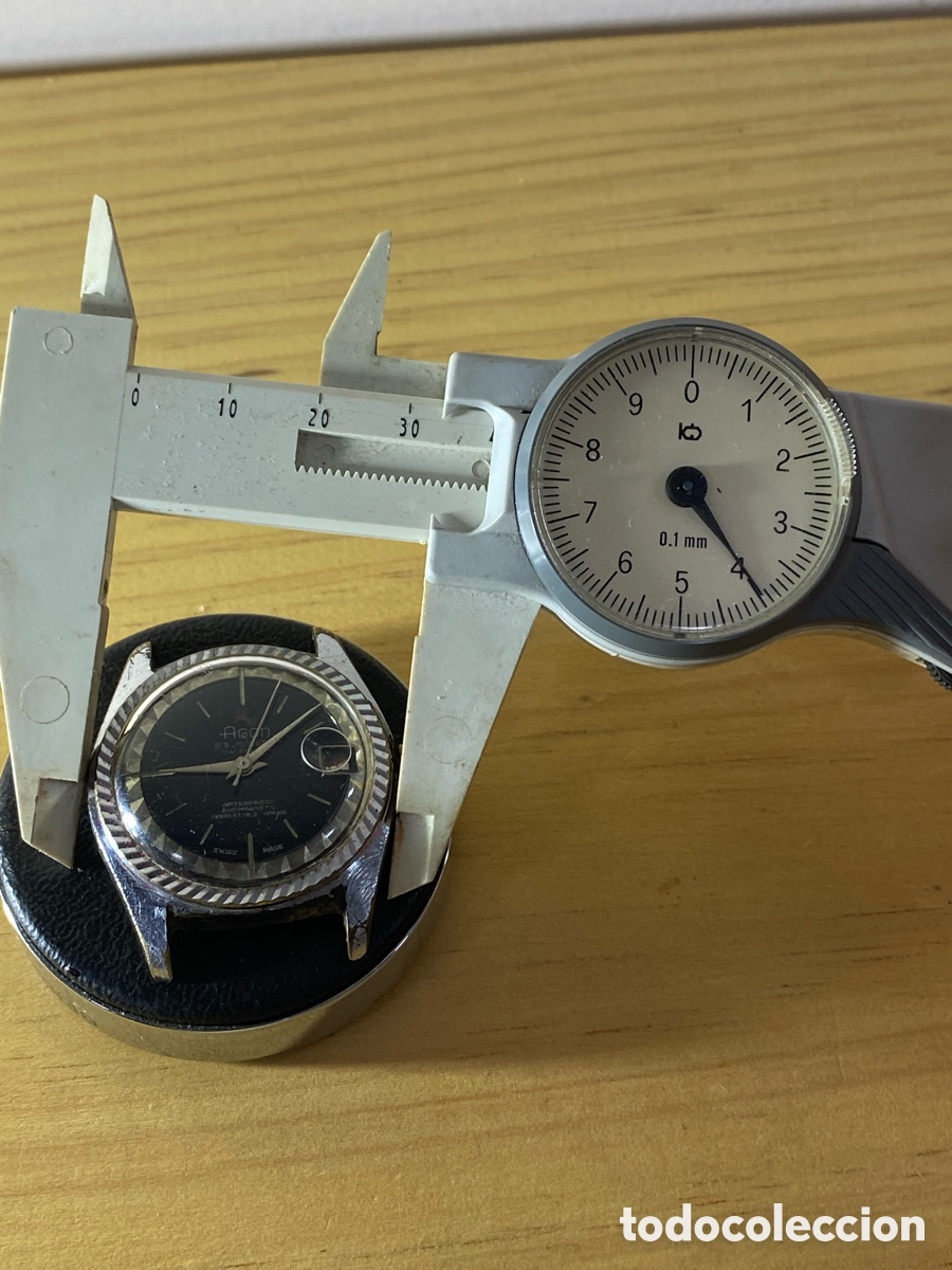 Recambios de relojes: Reloj Suiza marca Agon - Foto 4