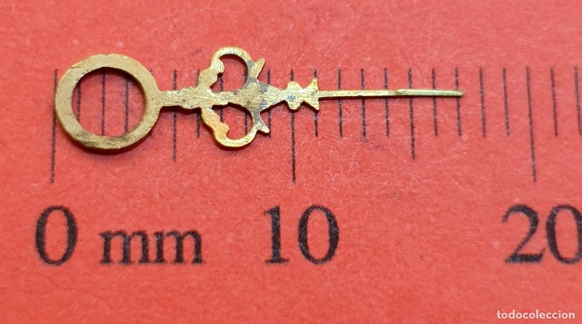 Spare Parts for Watches: AGUJA ANTIGUA DE RELOJ - VER MEDIDAS EN LA FOTO - X