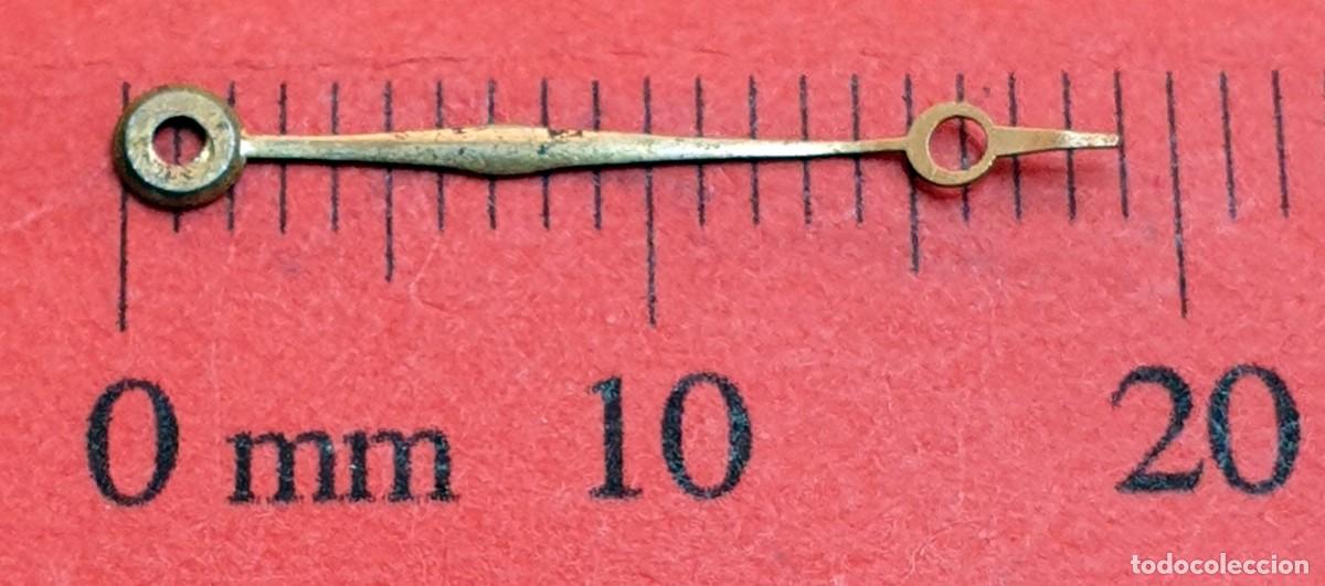 Recambios de relojes: AGUJA ANTIGUA DE RELOJ - VER MEDIDAS EN LA FOTO - X