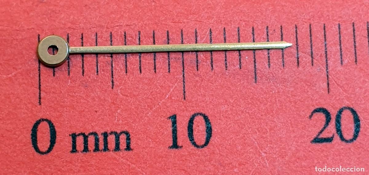 Pe&ccedil;as de reposi&ccedil;&atilde;o de rel&oacute;gios: AGUJA ANTIGUA DE RELOJ - VER MEDIDAS EN LA FOTO - X