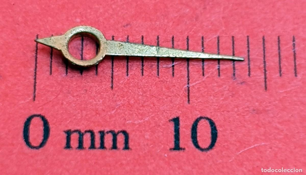 Pe&ccedil;as de reposi&ccedil;&atilde;o de rel&oacute;gios: AGUJA ANTIGUA DE RELOJ - VER MEDIDAS EN LA FOTO - X