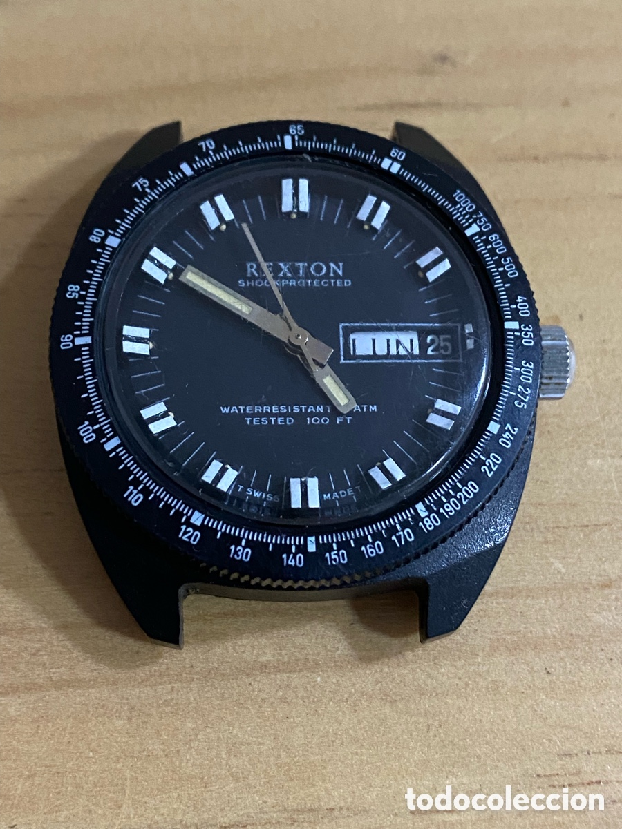 Pe&ccedil;as de reposi&ccedil;&atilde;o de rel&oacute;gios: Reloj de pulsera hombre marca Rexton
