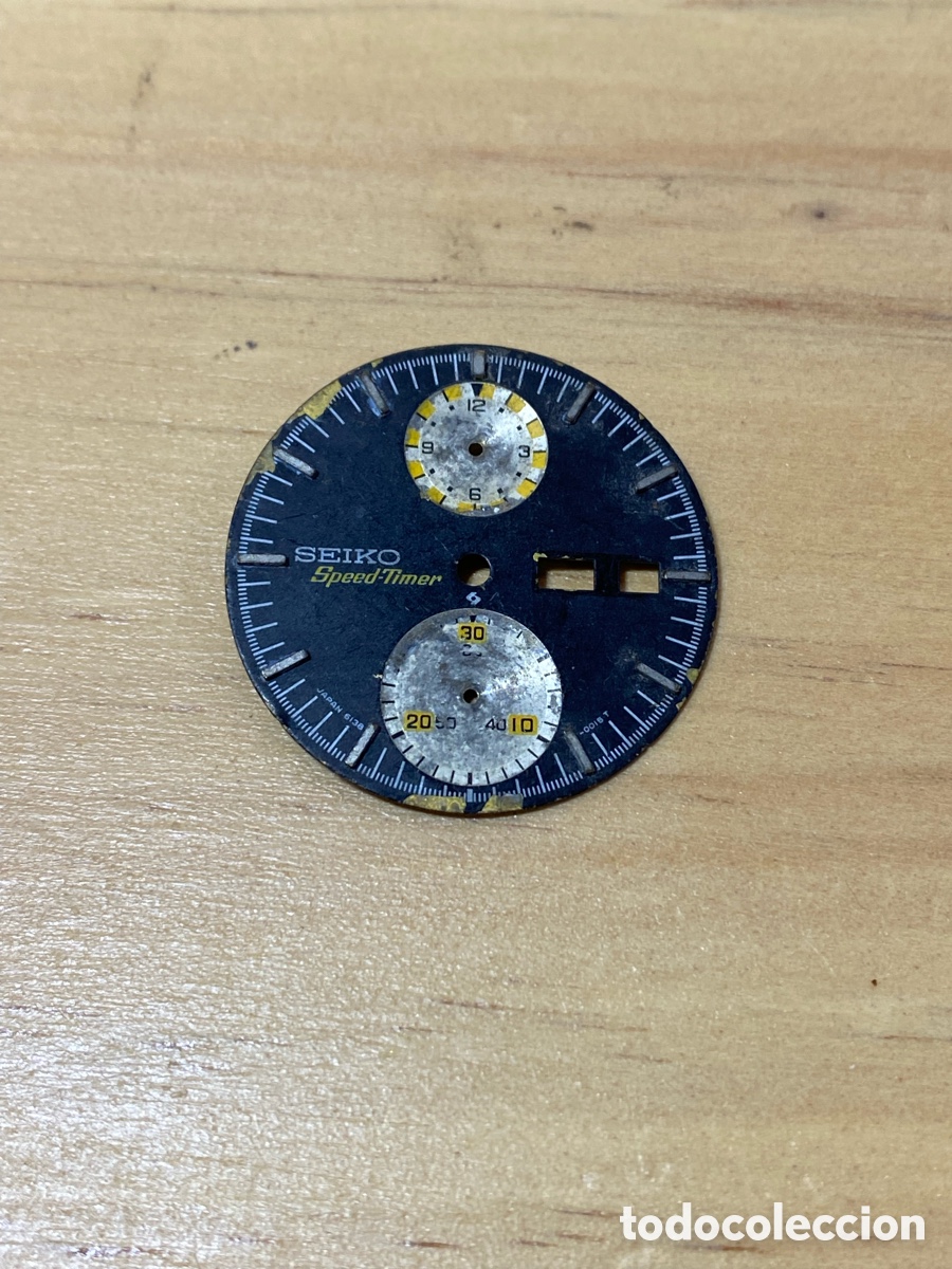 Pe&ccedil;as de reposi&ccedil;&atilde;o de rel&oacute;gios: Esfera Original Seiko 6138-0011 UFO