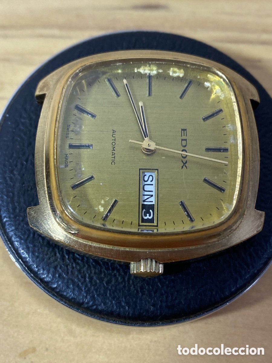 Recambios de relojes: Reloj autom&aacute;tico marca Edox - Foto 2