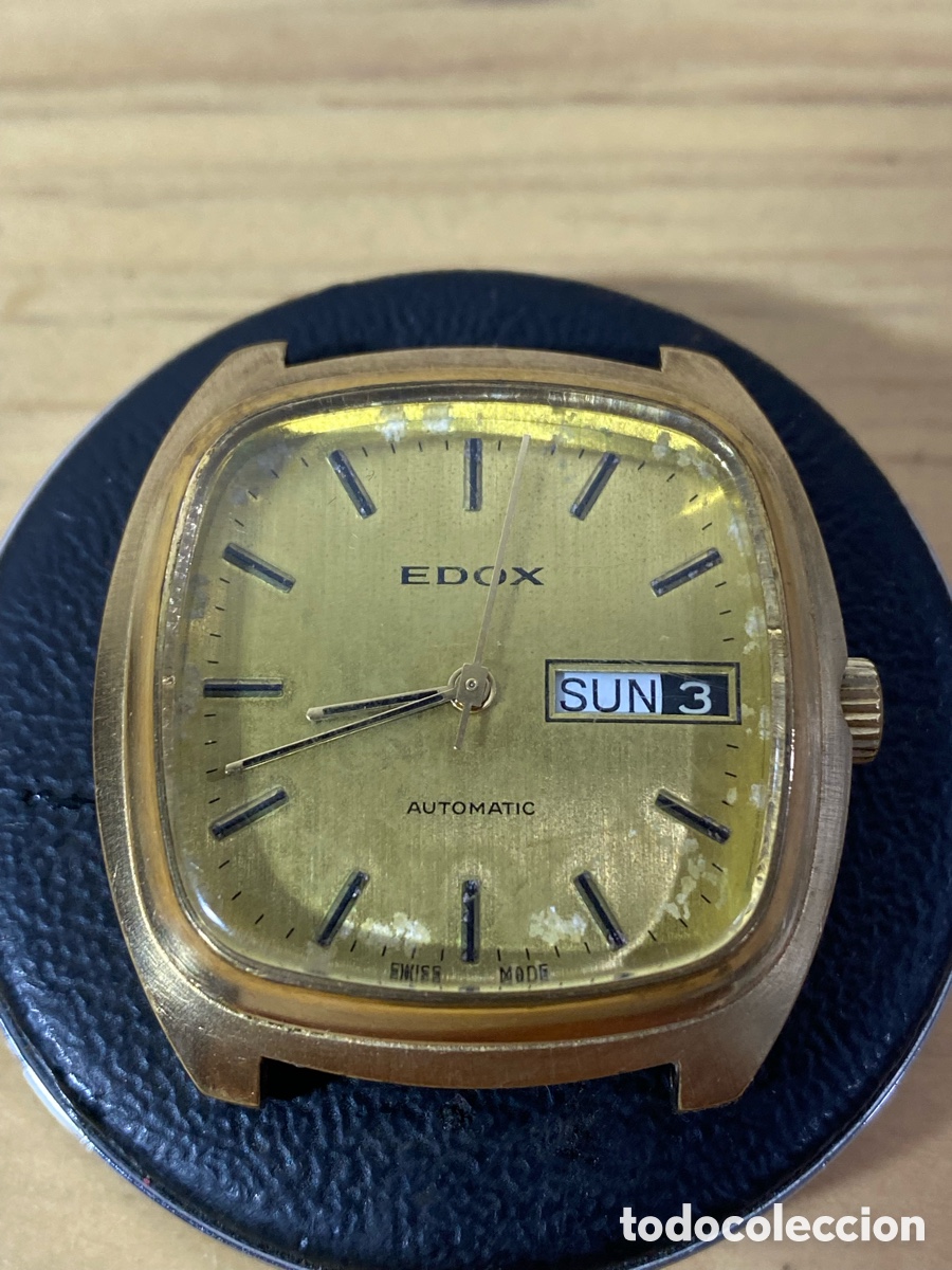 Recambios de relojes: Reloj autom&aacute;tico marca Edox - Foto 1