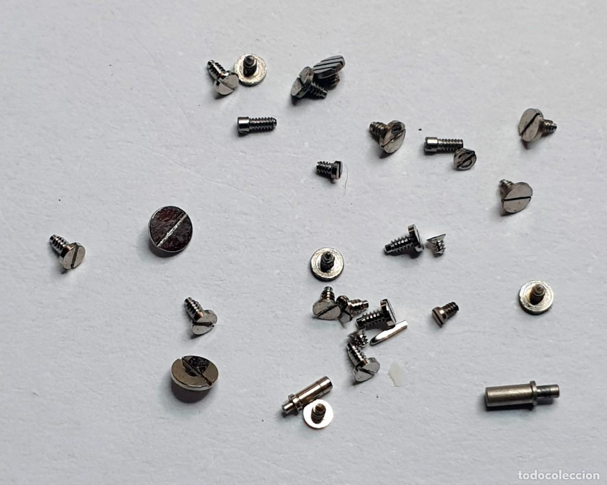 Pe&ccedil;as de reposi&ccedil;&atilde;o de rel&oacute;gios: TORNILLOS DE RELOJ - FOTO REAL AMPLIADA - X