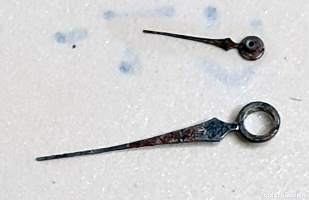 Pe&ccedil;as de reposi&ccedil;&atilde;o de rel&oacute;gios: AGUJAS DE RELOJ HALCON UT 176 - FOTO REAL AMPLIADA - X