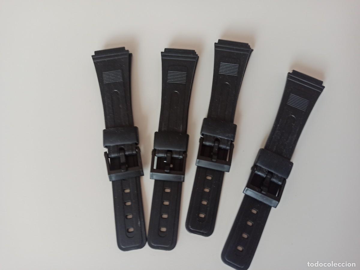 Pi&egrave;ces de rechange de montres et horloges: Lote correas para Casio