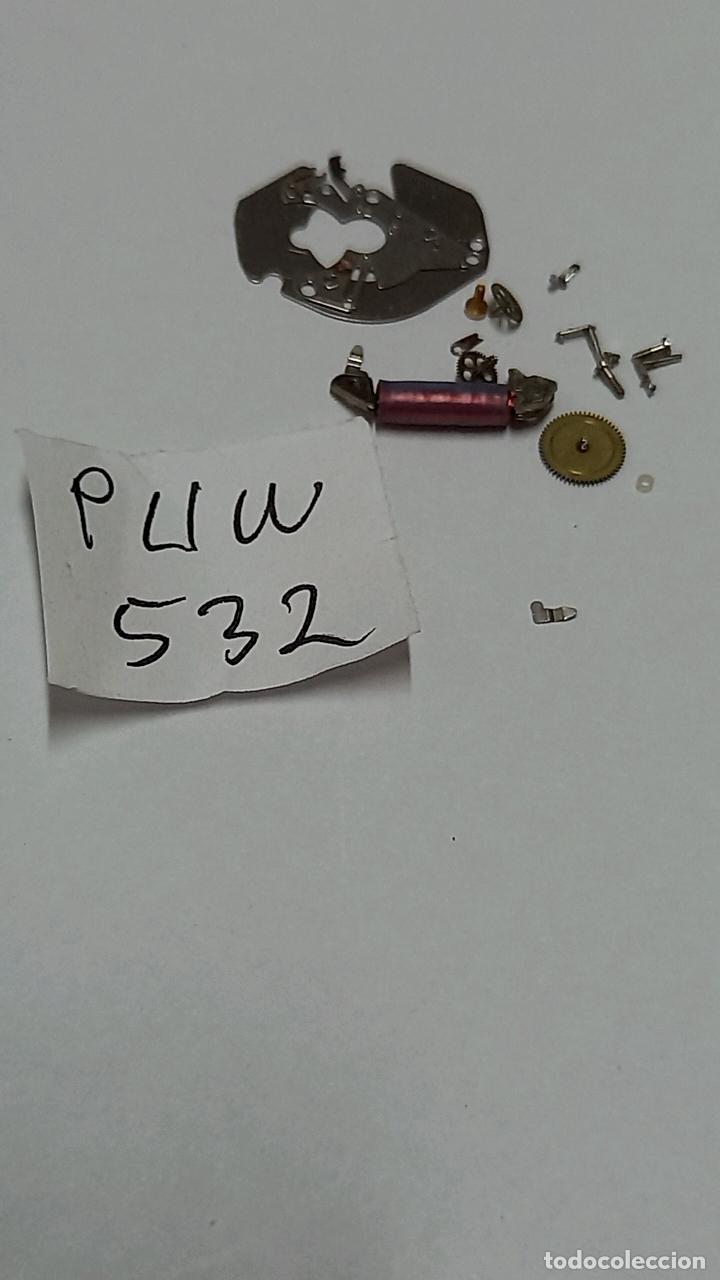 Recambios de relojes: Puw 532, restos de mecanismo - Foto 1