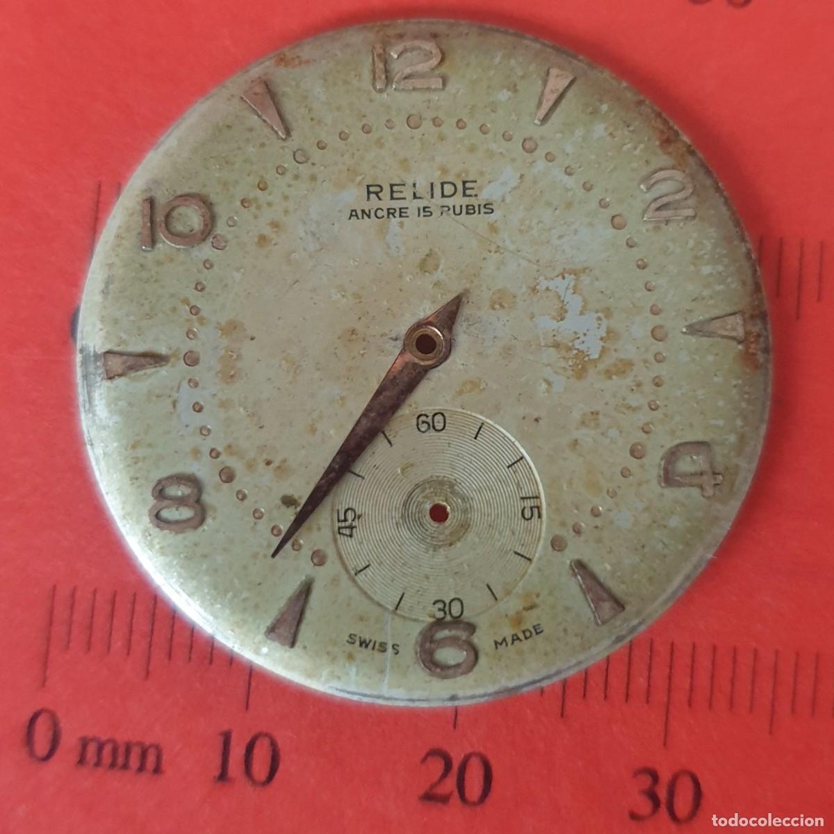 Spare Parts for Watches: ESFERA - DIAL RELOJ RELIDE - MEDIDAS : VER FOTOS - X