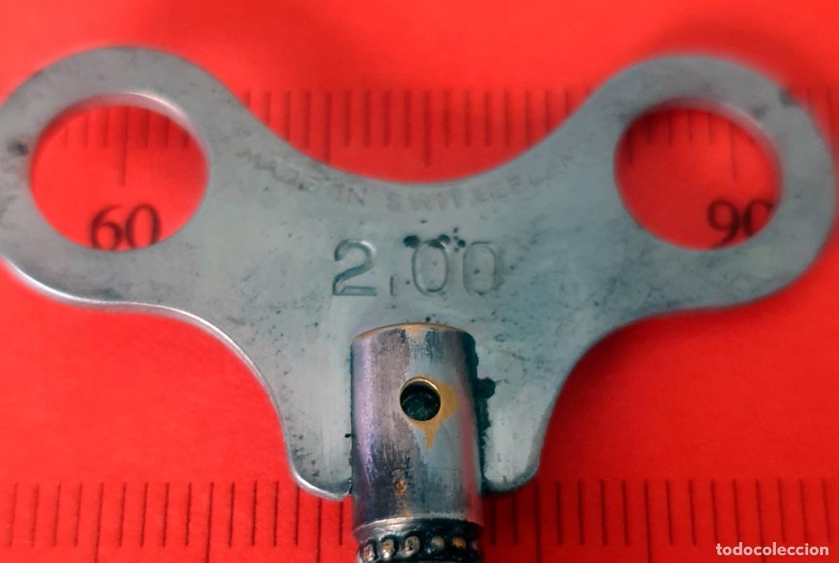 Recambios de relojes: LLAVE DE ANTIGUO RELOJ - X - Foto 2