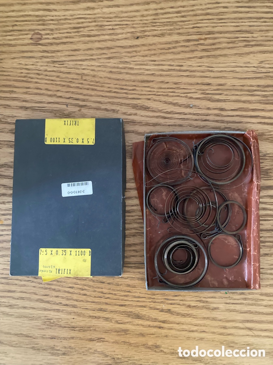 Pi&egrave;ces de rechange de montres et horloges: Cuerdas reloj caja completa