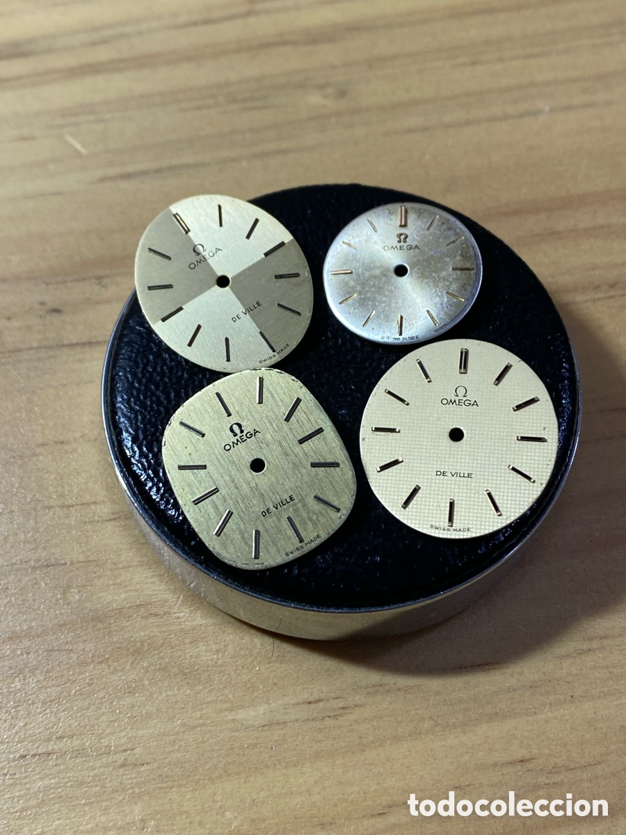 Pi&egrave;ces de rechange de montres et horloges: Lote esferas originales Omega