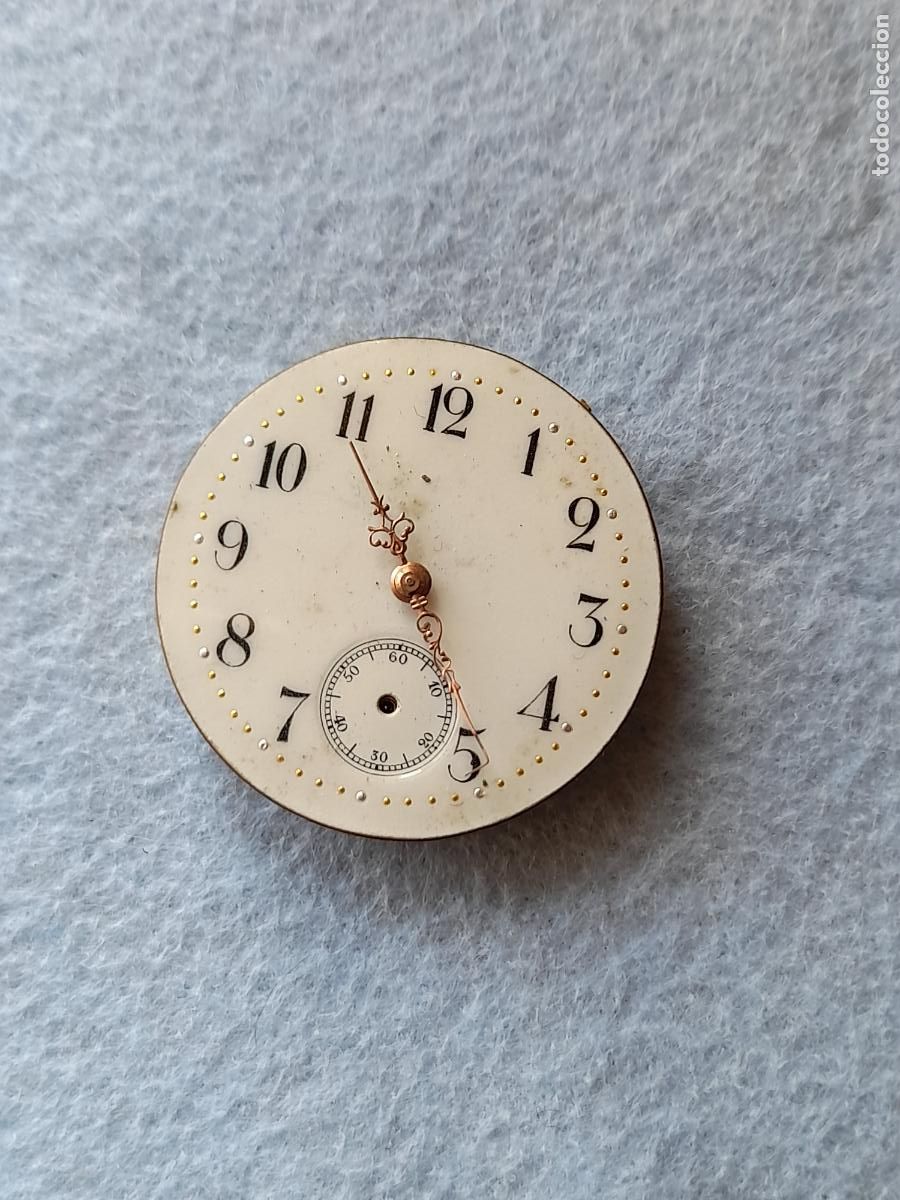 Ersatzteile f&uuml;r Uhren: M&aacute;quina para Reloj de Bolsillo Antiguo.