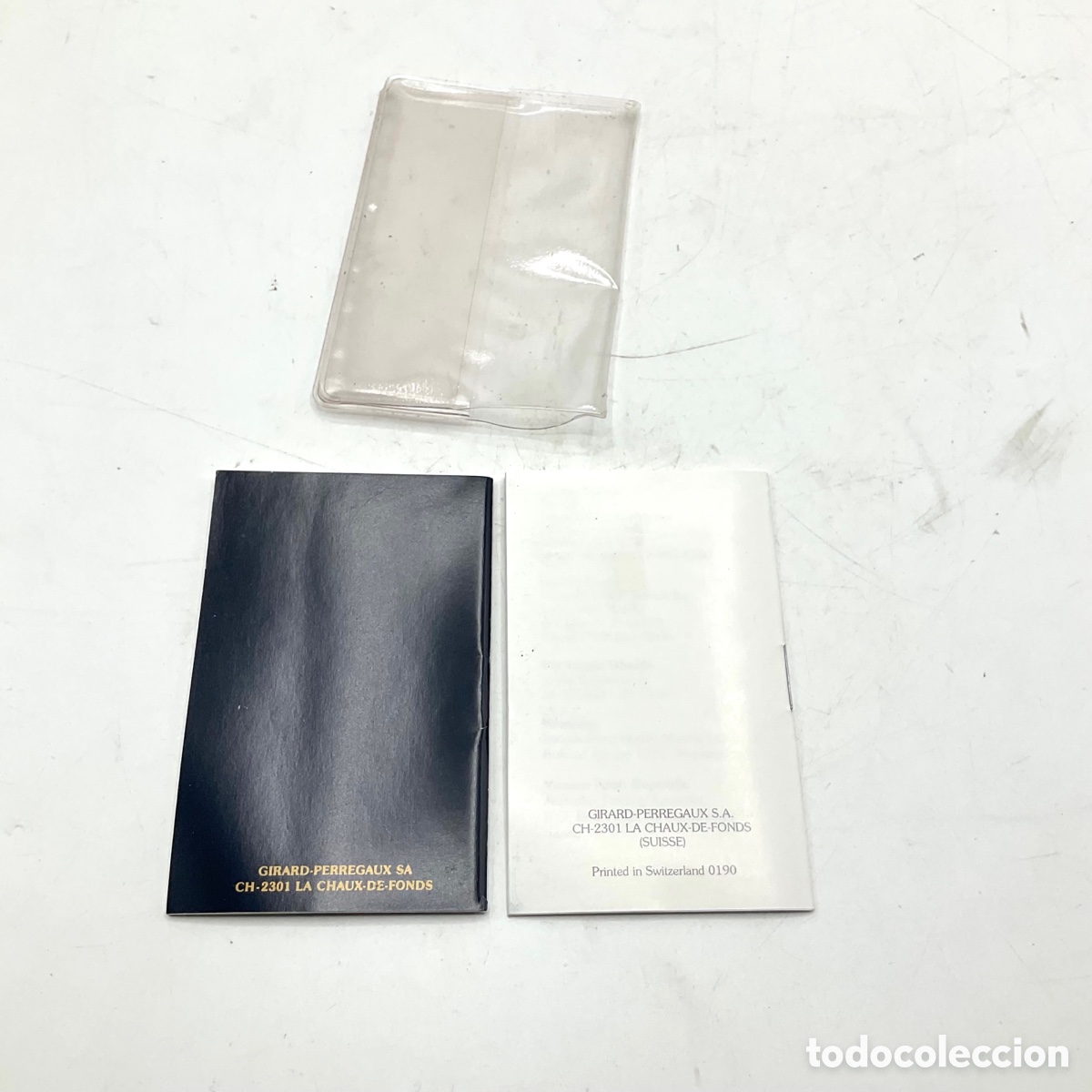 Recambios de relojes: GIRARD-PERREGAUX documentos de reloj &ldquo;&rdquo; - Foto 2