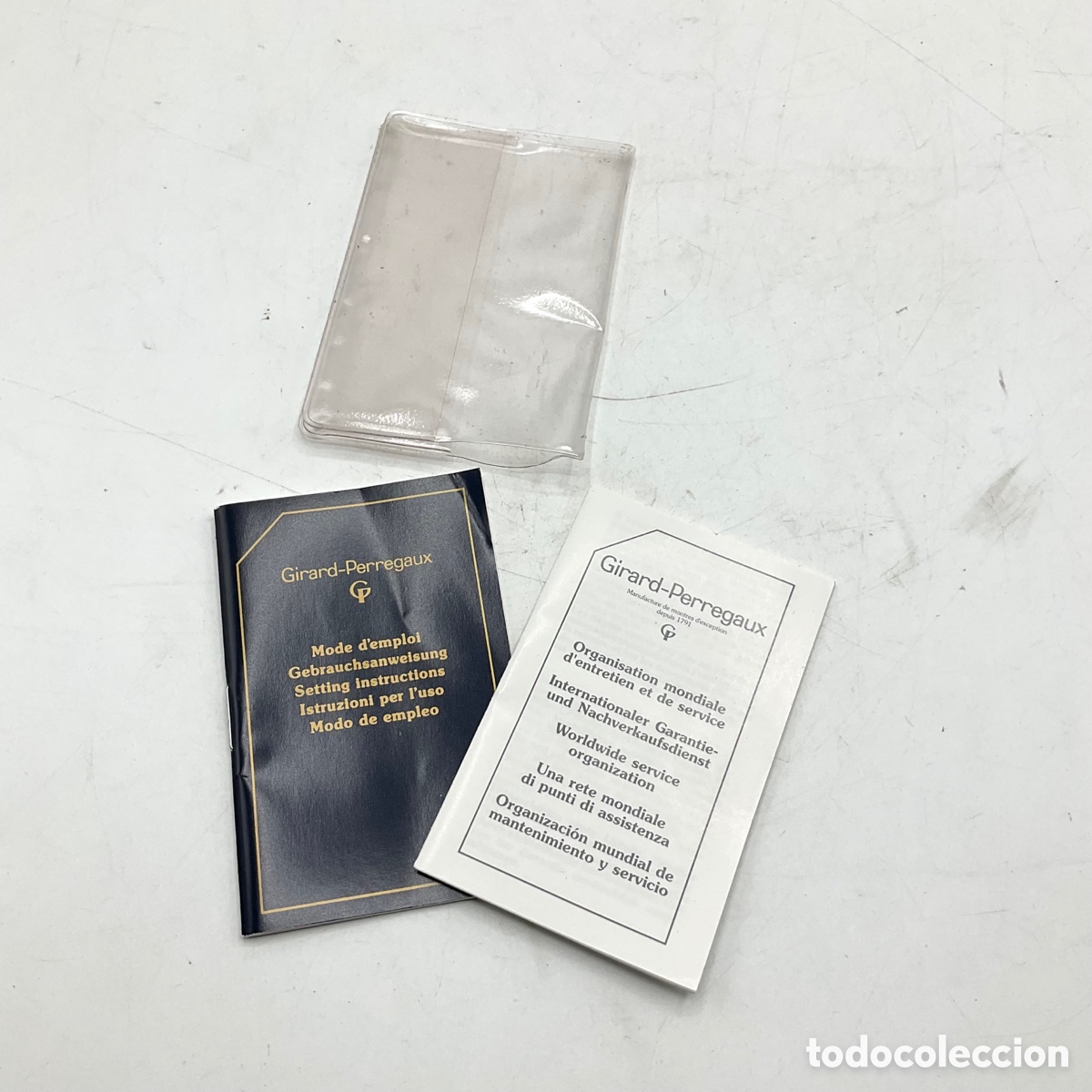 Recambios de relojes: GIRARD-PERREGAUX documentos de reloj &ldquo;&rdquo; - Foto 1