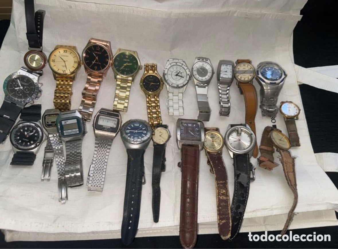 Spare Parts for Watches: Lote. 22 relojes para piezas