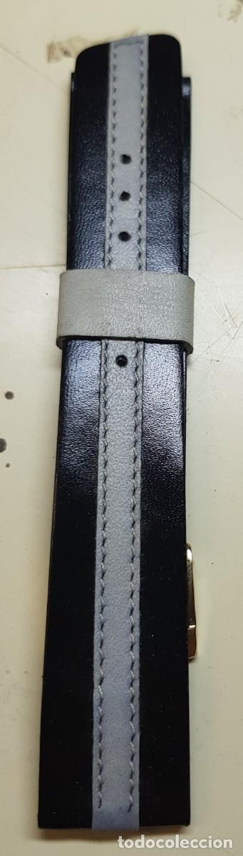 Ersatzteile f&uuml;r Uhren: Correa o pulsera de cuero de 18 mm. (NUEVA)