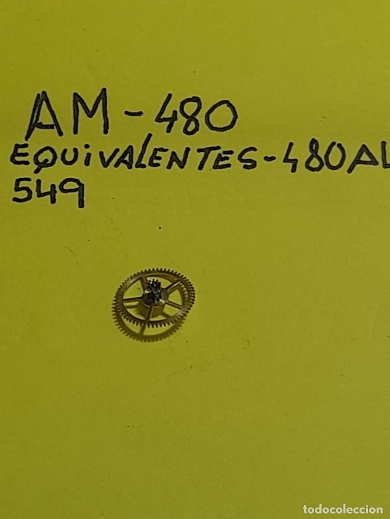 Pi&egrave;ces de rechange de montres et horloges: AM - 480 - Rda. 1&ordf; - (cd-6880)