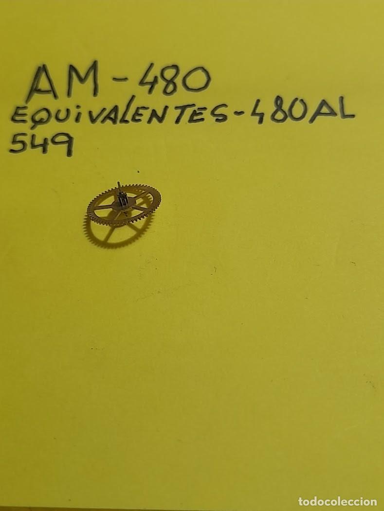 Pi&egrave;ces de rechange de montres et horloges: AM - 480 - Rda. 2&ordf; - (cd-6880)