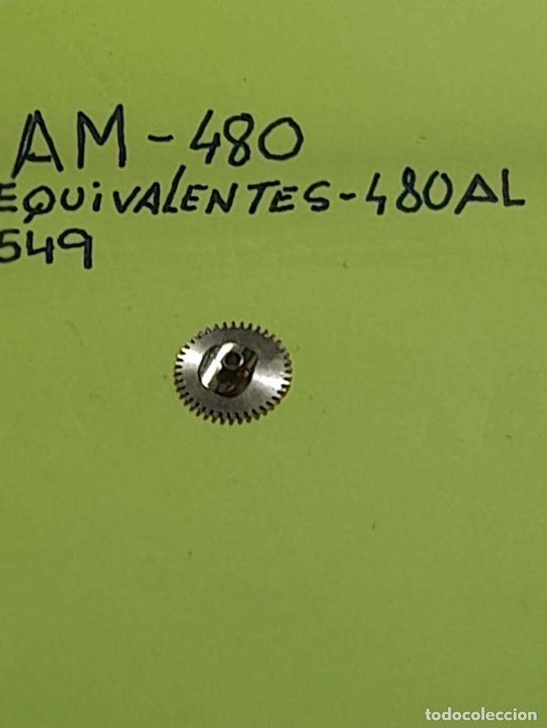 Recambios de relojes: AM 480 - Rda. de horas - (cd-6880) - Foto 1