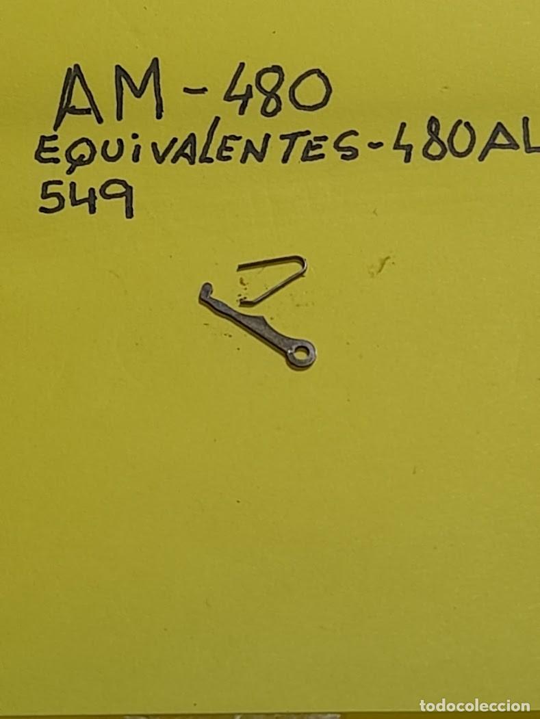 Pi&egrave;ces de rechange de montres et horloges: AM 480 - b&aacute;scula y muelle - (cd-6880)