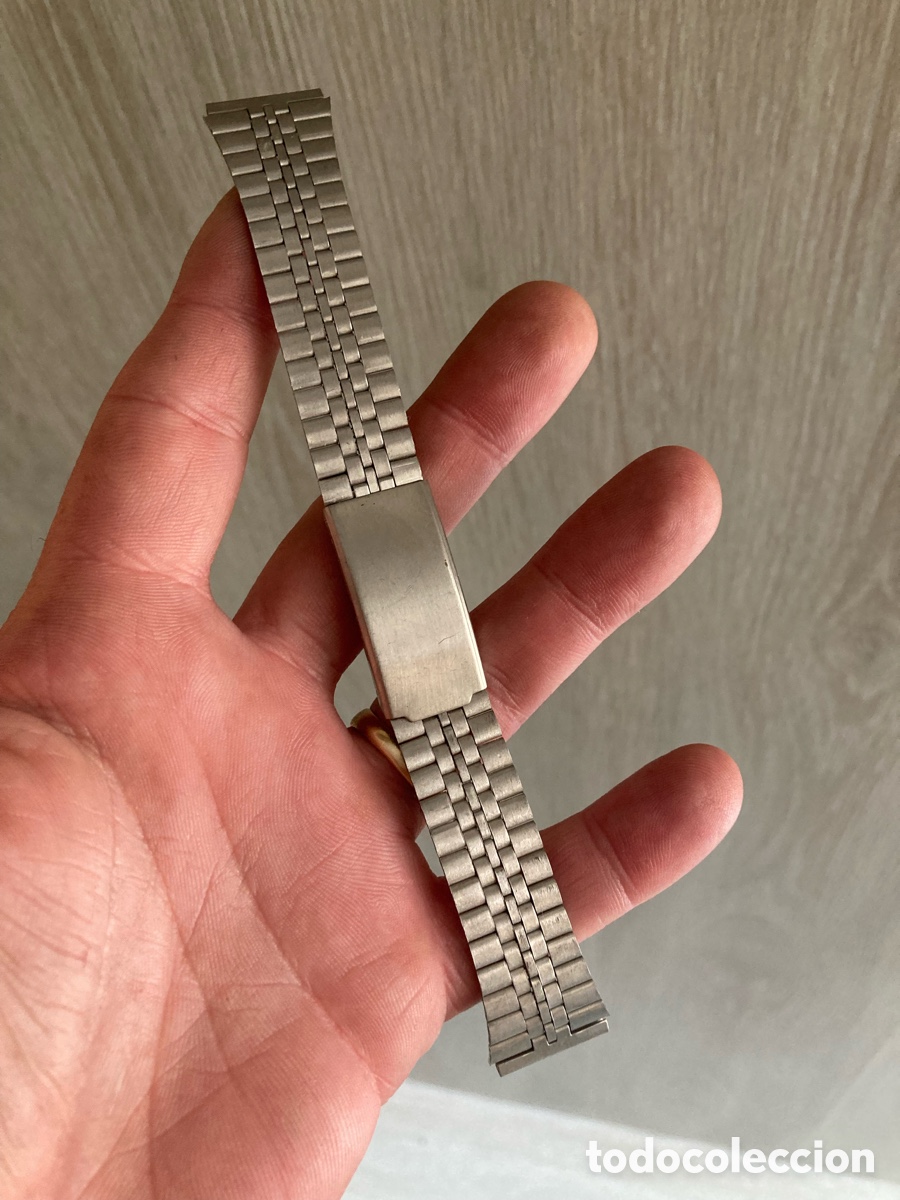 Pe&ccedil;as de reposi&ccedil;&atilde;o de rel&oacute;gios: Armis reloj 18 mm a estrenar para reloj vintage