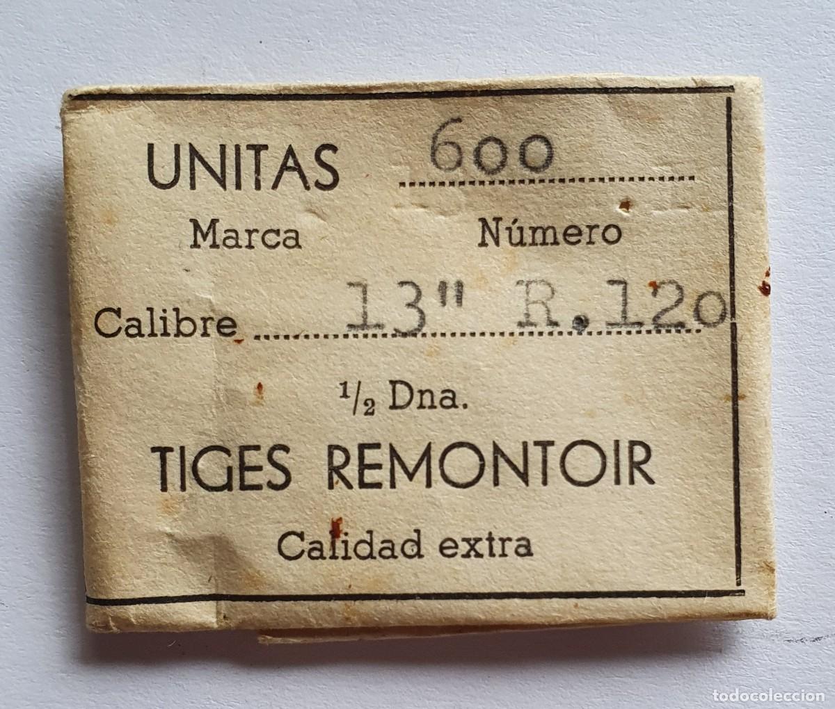 Recambios de relojes: TIJA UT 600 UNITAS - Foto 1