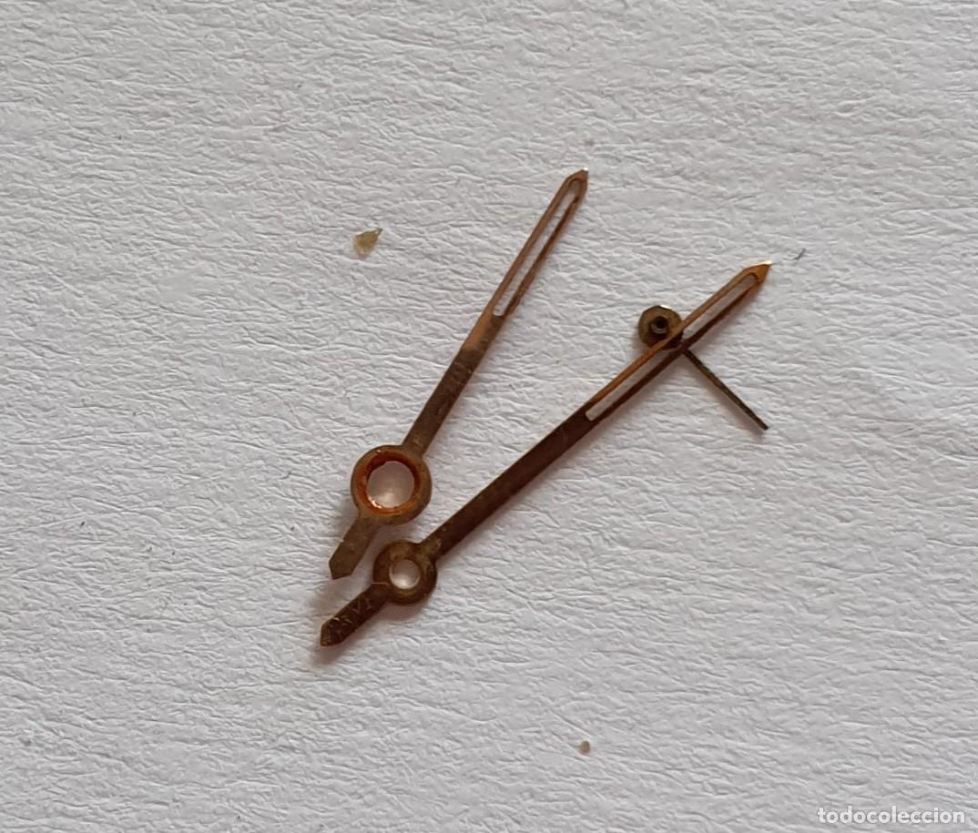 Pi&egrave;ces de rechange de montres et horloges: JUEGO AGUJAS Y SEGUNDERO reloj JEAMBRUN PE 32