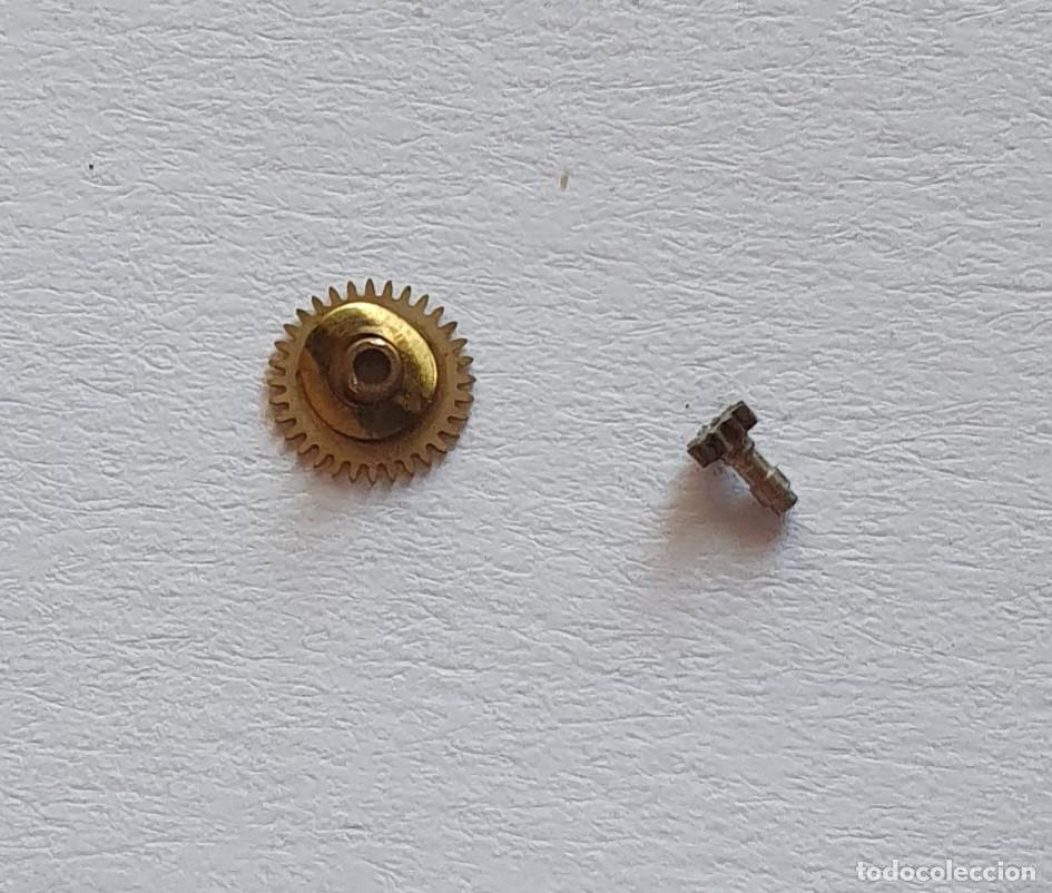 Recambios de relojes: RUEDA horaria y ca&ntilde;on de minutos reloj FEF 290