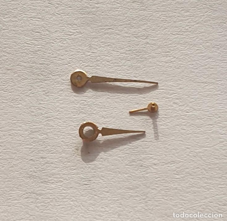 Pi&egrave;ces de rechange de montres et horloges: JUEGO AGUJAS Y SEGUNDERO FELSA 720