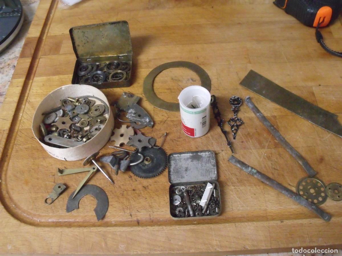Pi&egrave;ces de rechange de montres et horloges: Gran lote de piezas para reparacion de RELOJERIA MECANICA ANTIGUA-LOTE 603