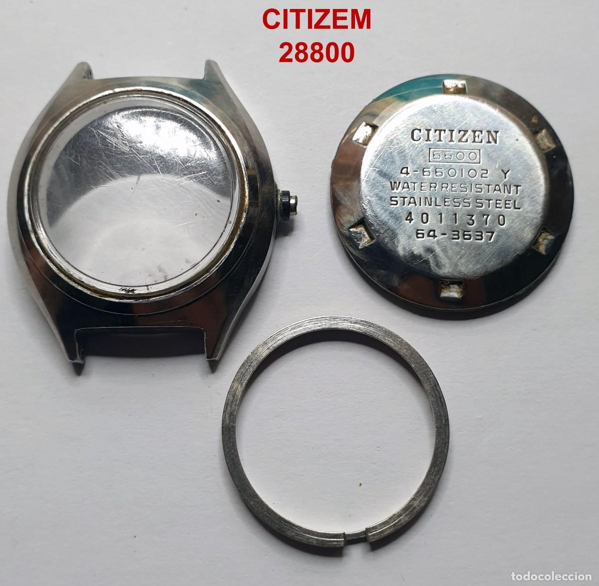 Ersatzteile f&uuml;r Uhren: CAJA + TAPA + CRISTAL DE RELOJ CITIZEM 28800 - X