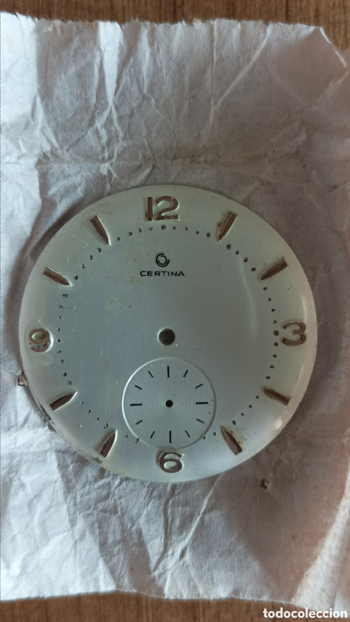 Recambios de relojes: Esfera reloj certina - Foto 1