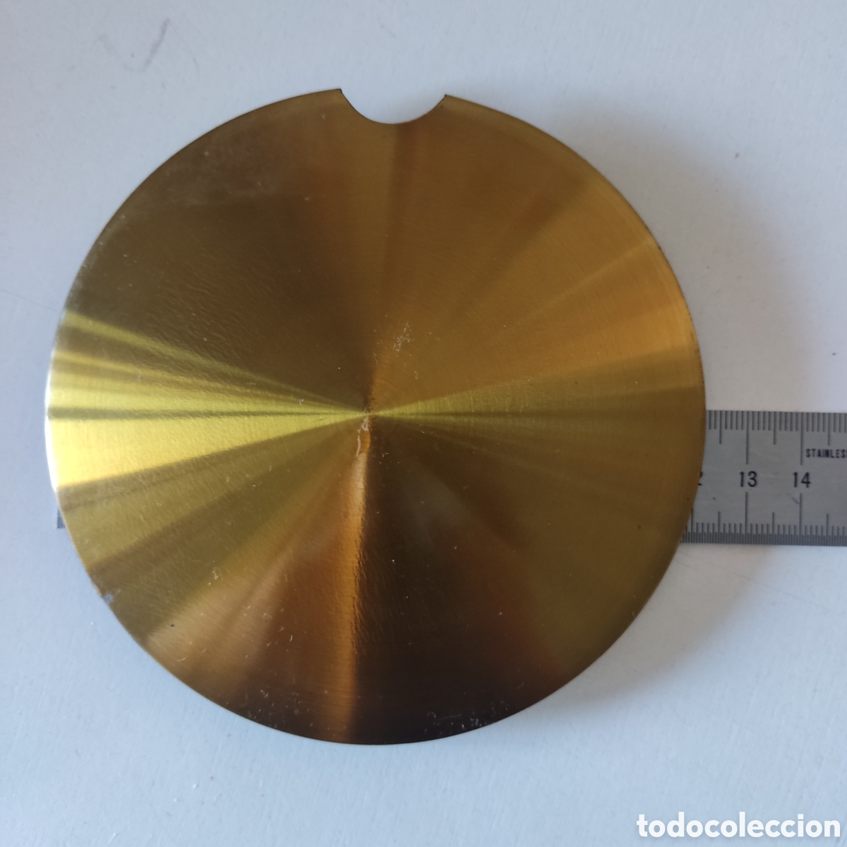 Recambios de relojes: PENDULO PARA RELOJ - 12CM - LAT&Oacute;N Y PL&Aacute;STICO - Foto 3