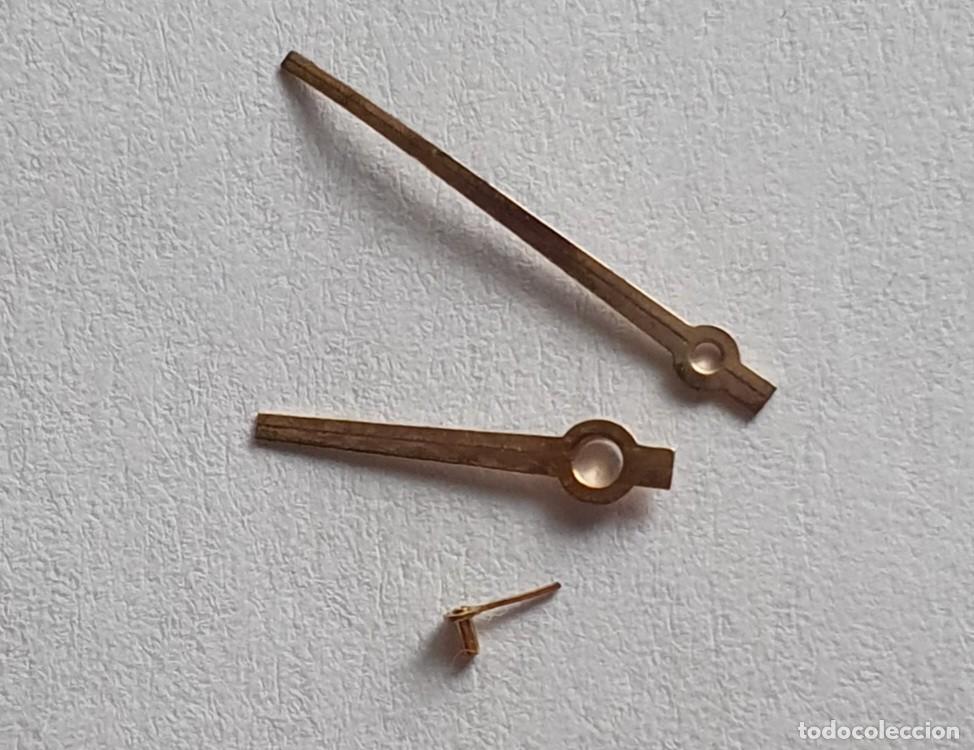 Spare Parts for Watches: JUEGO AGUJAS Y SEGUNDERO reloj FHF 81
