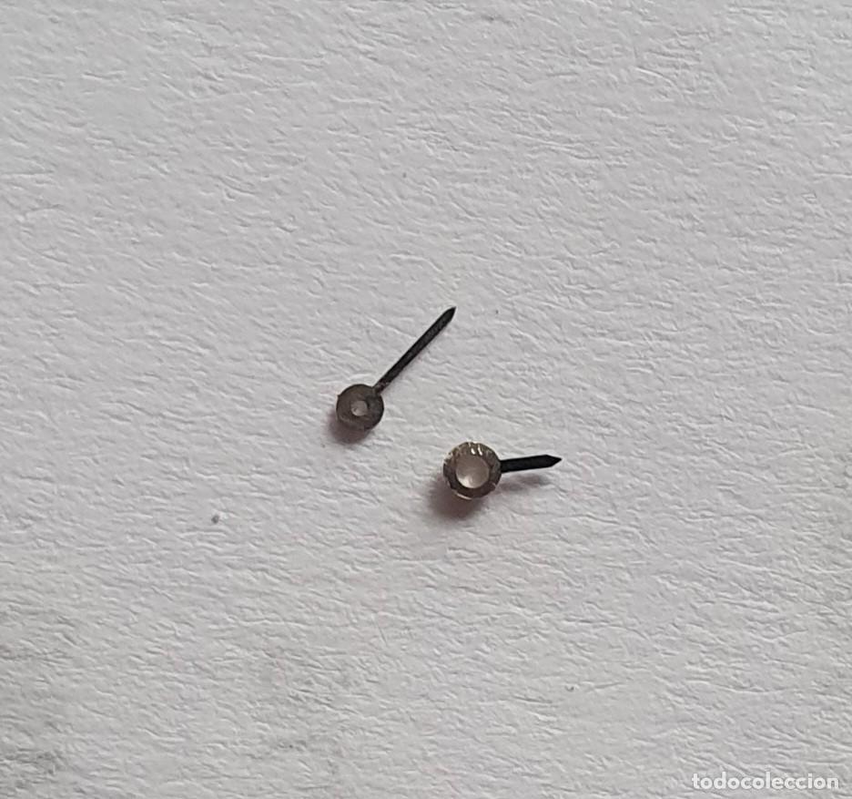 Pe&ccedil;as de reposi&ccedil;&atilde;o de rel&oacute;gios: JUEGO AGUJAS LONGINES 320