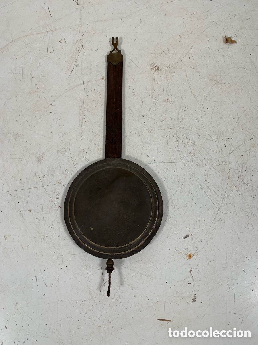 Recambios de relojes: 01_ Antiguo pendulo para reloj de pared - Foto 2