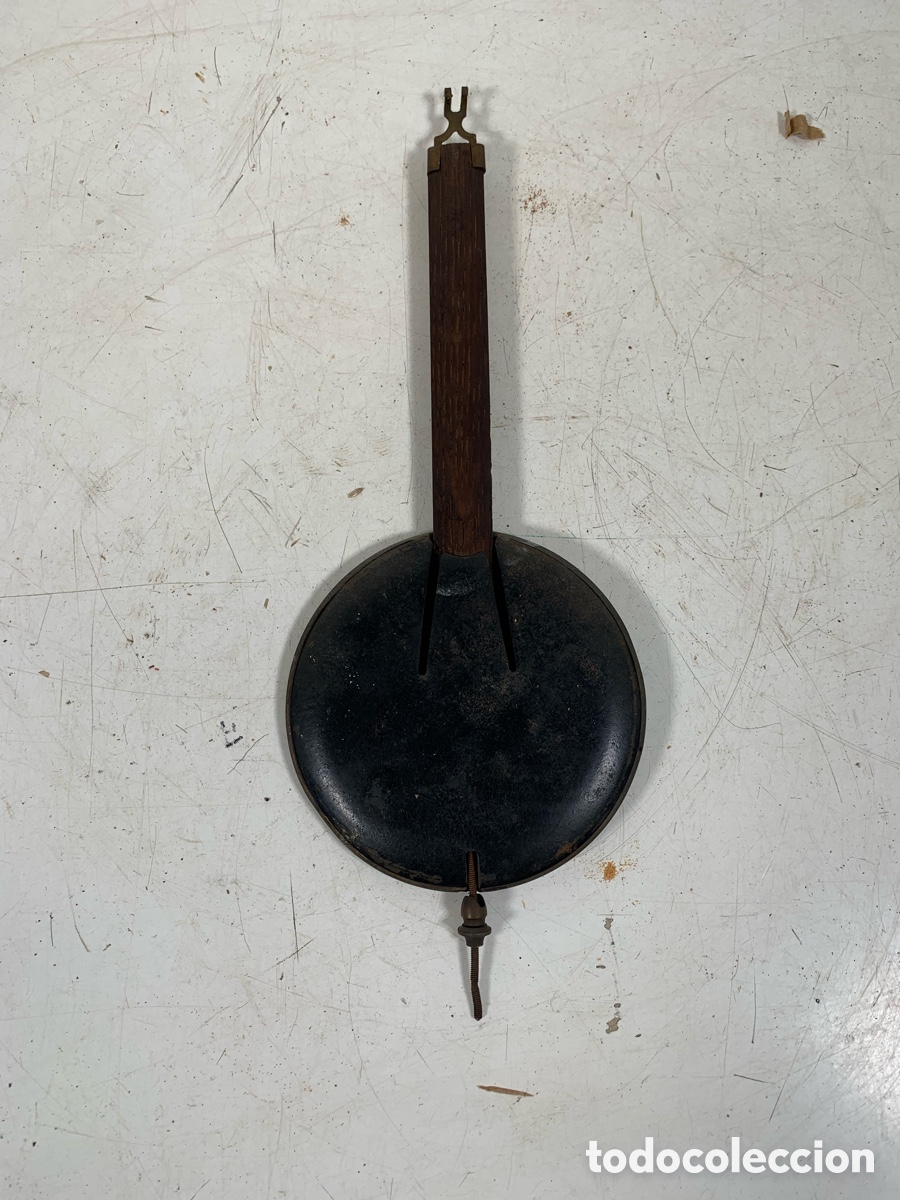 Recambios de relojes: 01_ Antiguo pendulo para reloj de pared - Foto 3