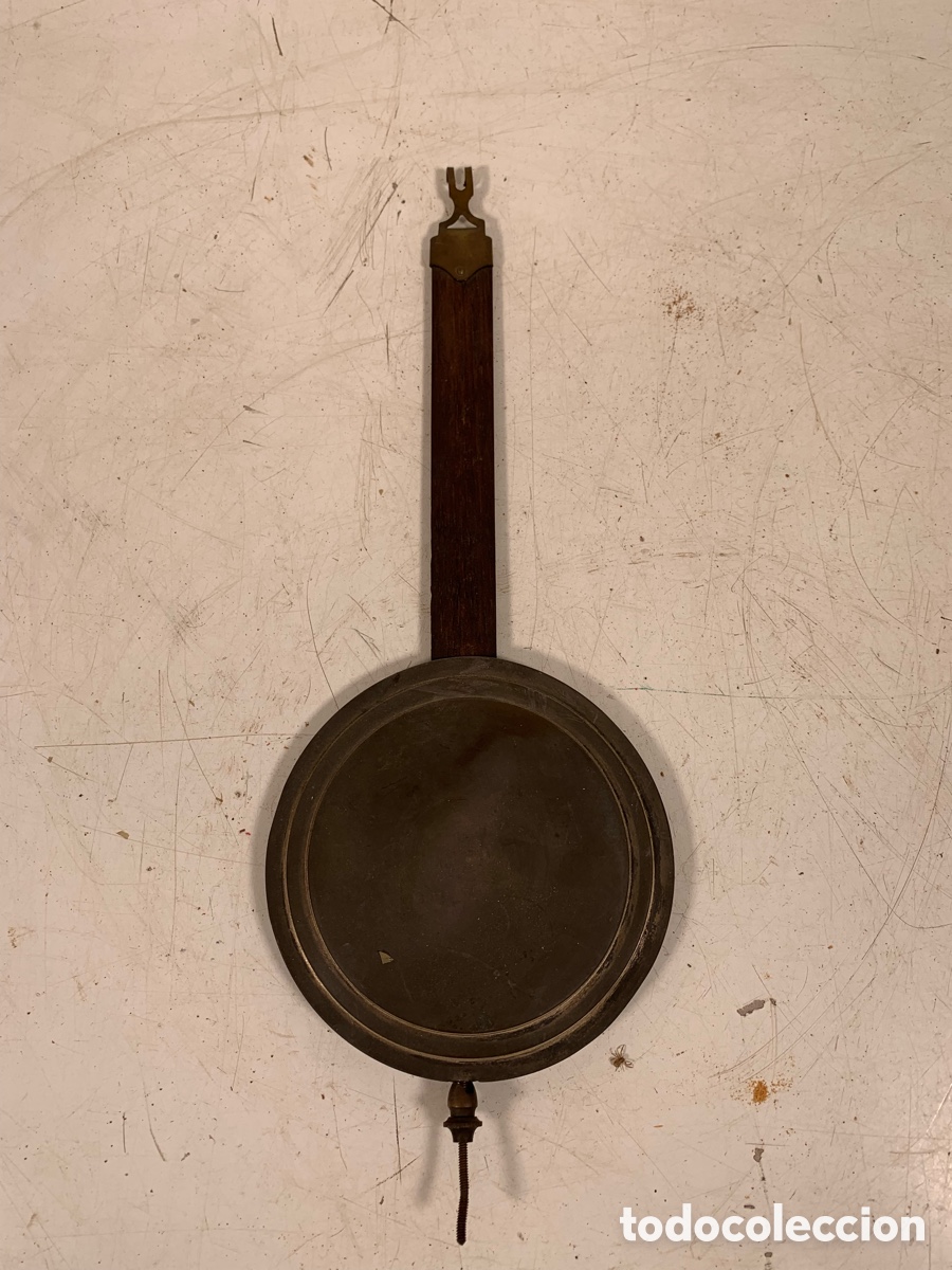 Recambios de relojes: 01_ Antiguo pendulo para reloj de pared - Foto 1