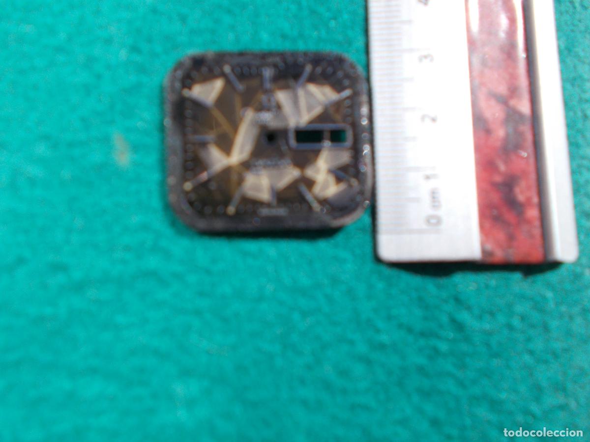 Ricambi di orologi: DIAL CUADRADO SQUARE DIAL OMEGA CONSTELLATION SIPODER FOR SPARE PARA RESTAURAR CAJAMADERA