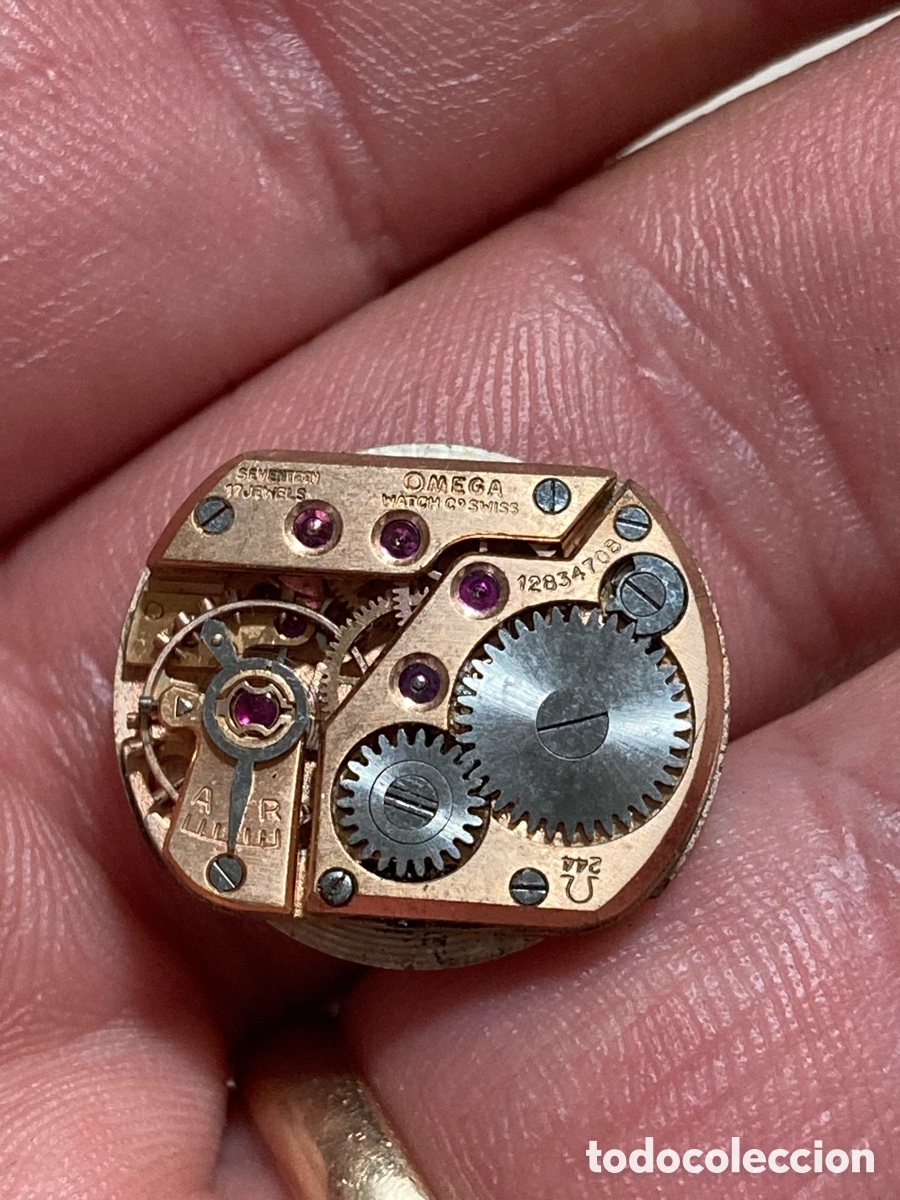 Recambios de relojes: Calibre reloj omega ref 244 - Foto 4