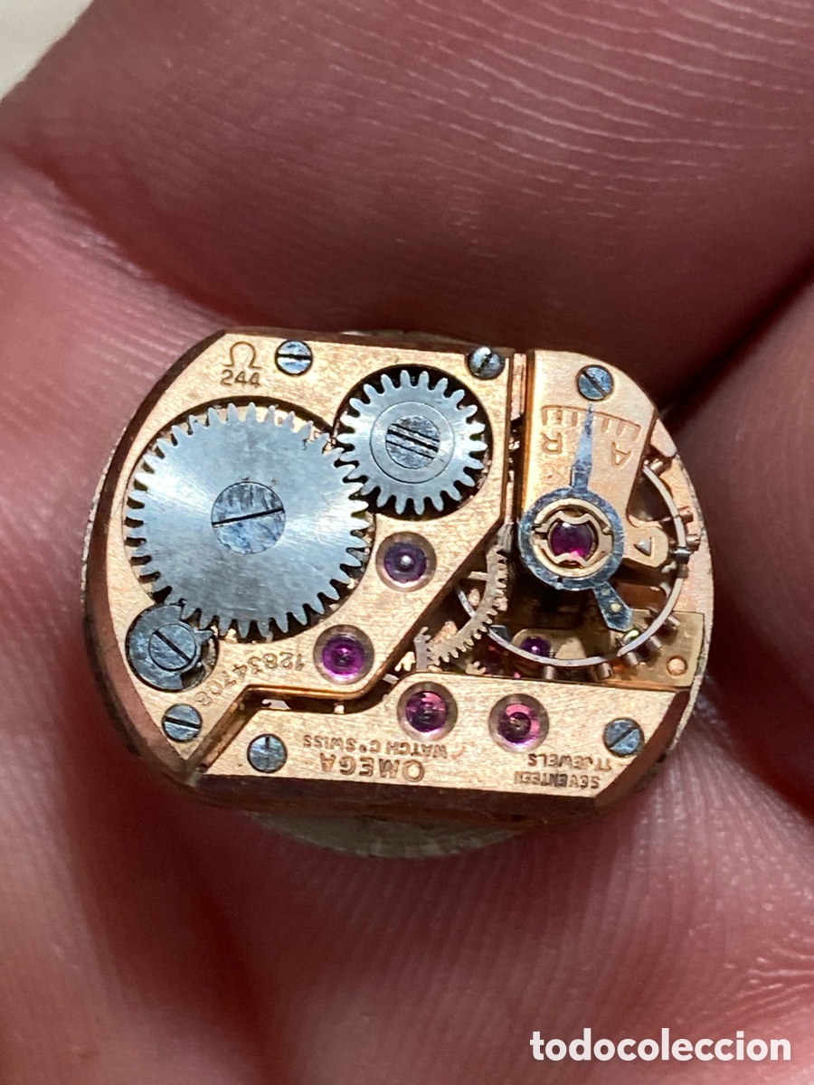 Recambios de relojes: Calibre reloj omega ref 244 - Foto 5