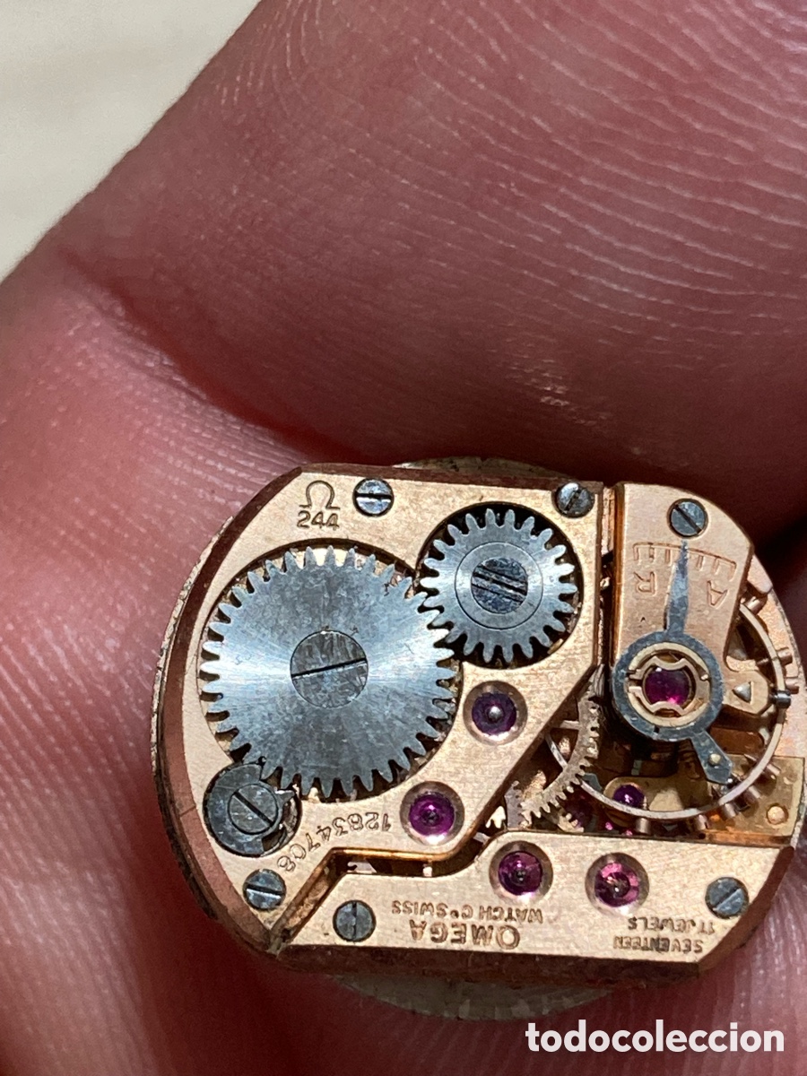 Recambios de relojes: Calibre reloj omega ref 244 - Foto 6