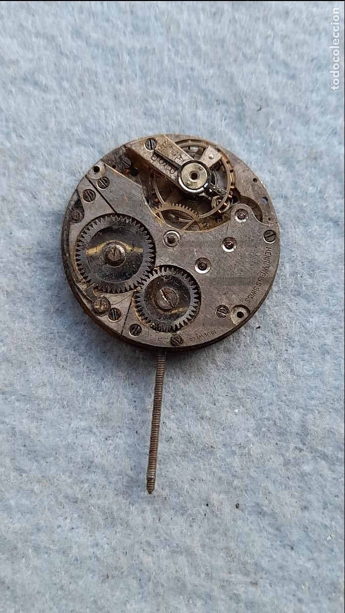 Pe&ccedil;as de reposi&ccedil;&atilde;o de rel&oacute;gios: M&aacute;quina para Reloj de Bolsillo Antiguo.