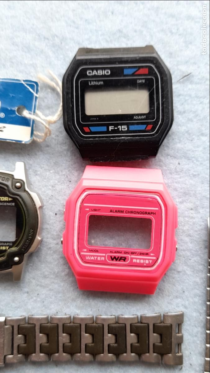 Recambios de relojes: Casio. Lote de Relojes + Piezas. - Foto 2