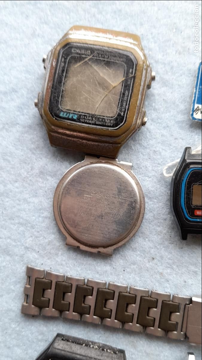 Recambios de relojes: Casio. Lote de Relojes + Piezas. - Foto 5